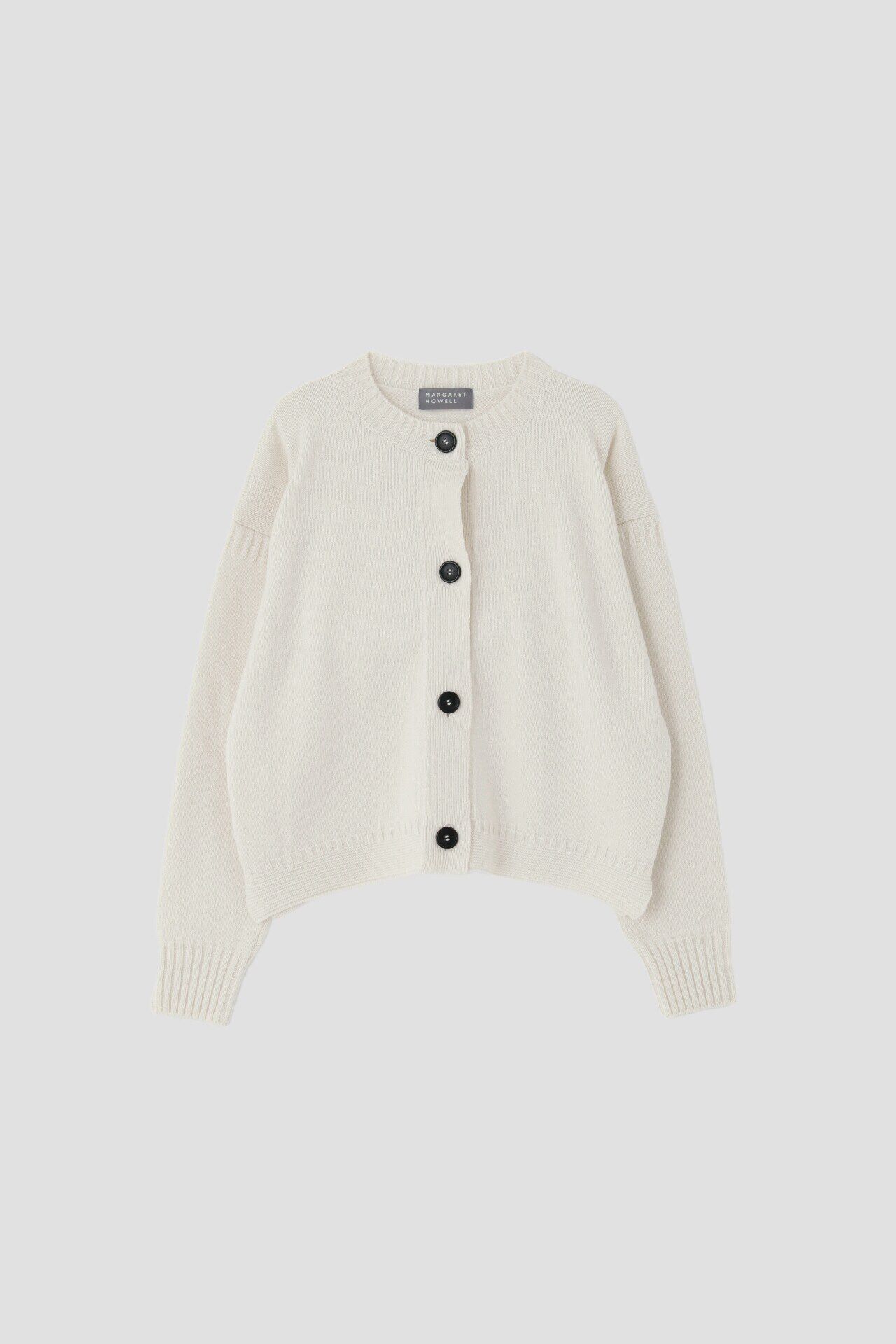  「LAMBSWOOL COTTON」|カーディガン|