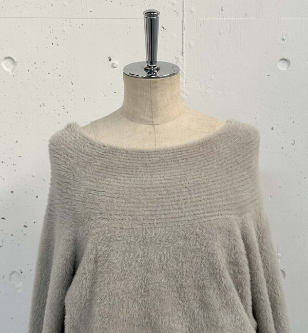 archives「フェザーオフショルニット&times;チュールキャミワンピースＳＥＴ」|ワンピース|