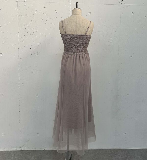 archives「フェザーオフショルニット&times;チュールキャミワンピースＳＥＴ」|ワンピース|