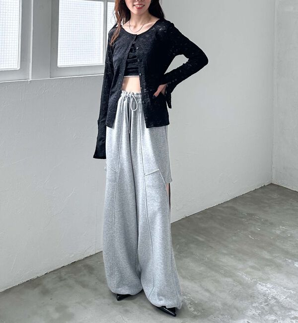 archives「タックビスチェレースアンサンブル」|カーディガン|