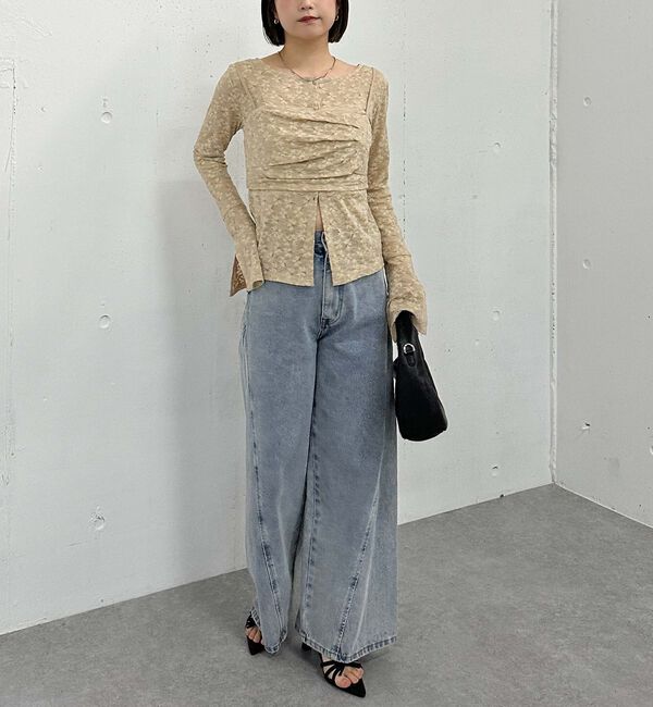 archives「タックビスチェレースアンサンブル」|カーディガン|