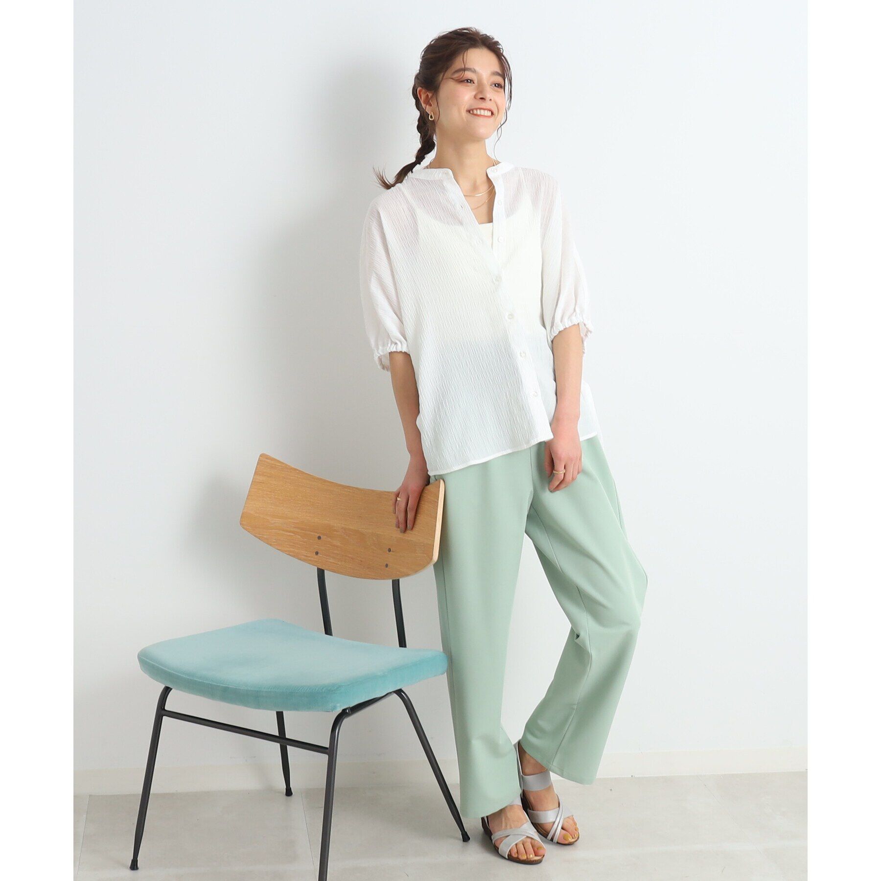 SHOO･LA･RUE「◆【累計31万足/シューダル】片手ではける ラウンドクロスサンダル」|サンダル|