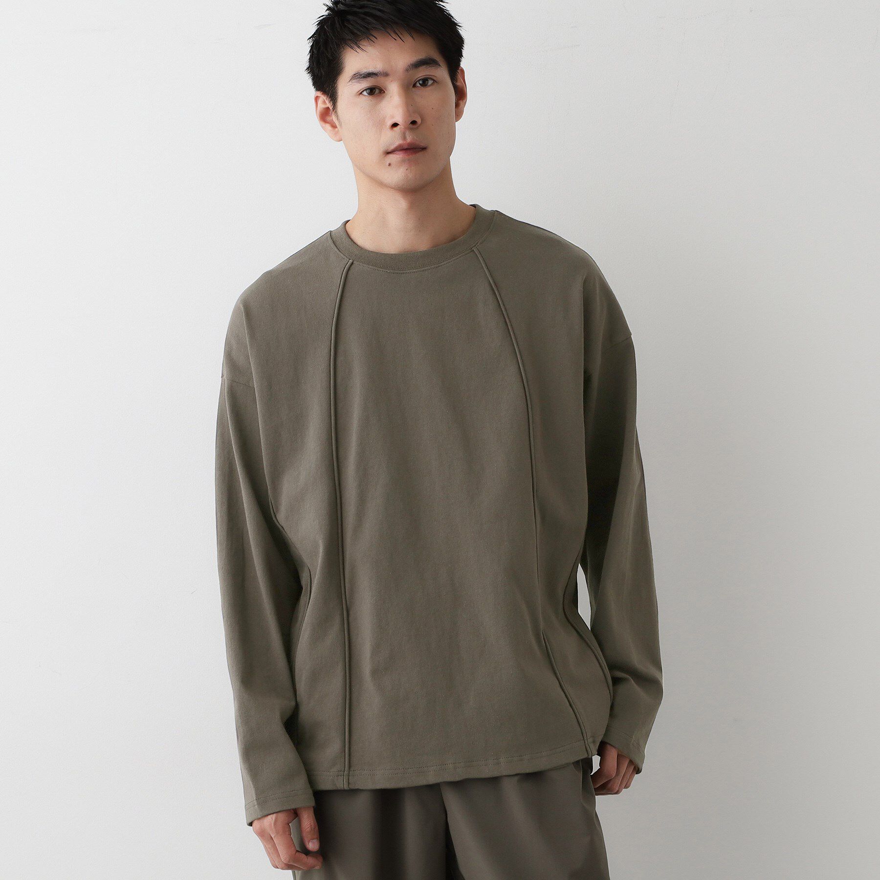 Dessin「ライン切り替えカットソー」|Tシャツ・カットソー|