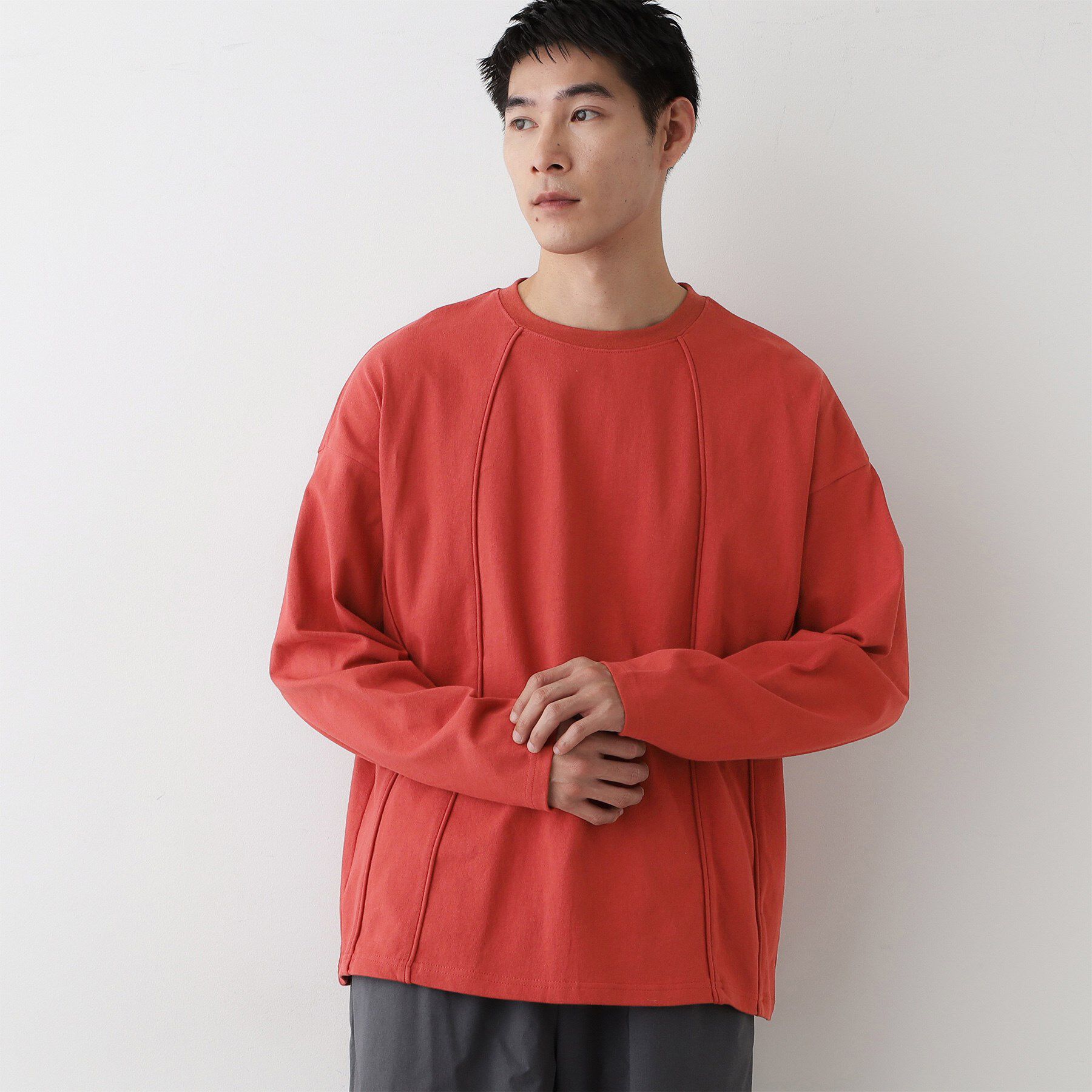 Dessin「ライン切り替えカットソー」|Tシャツ・カットソー|