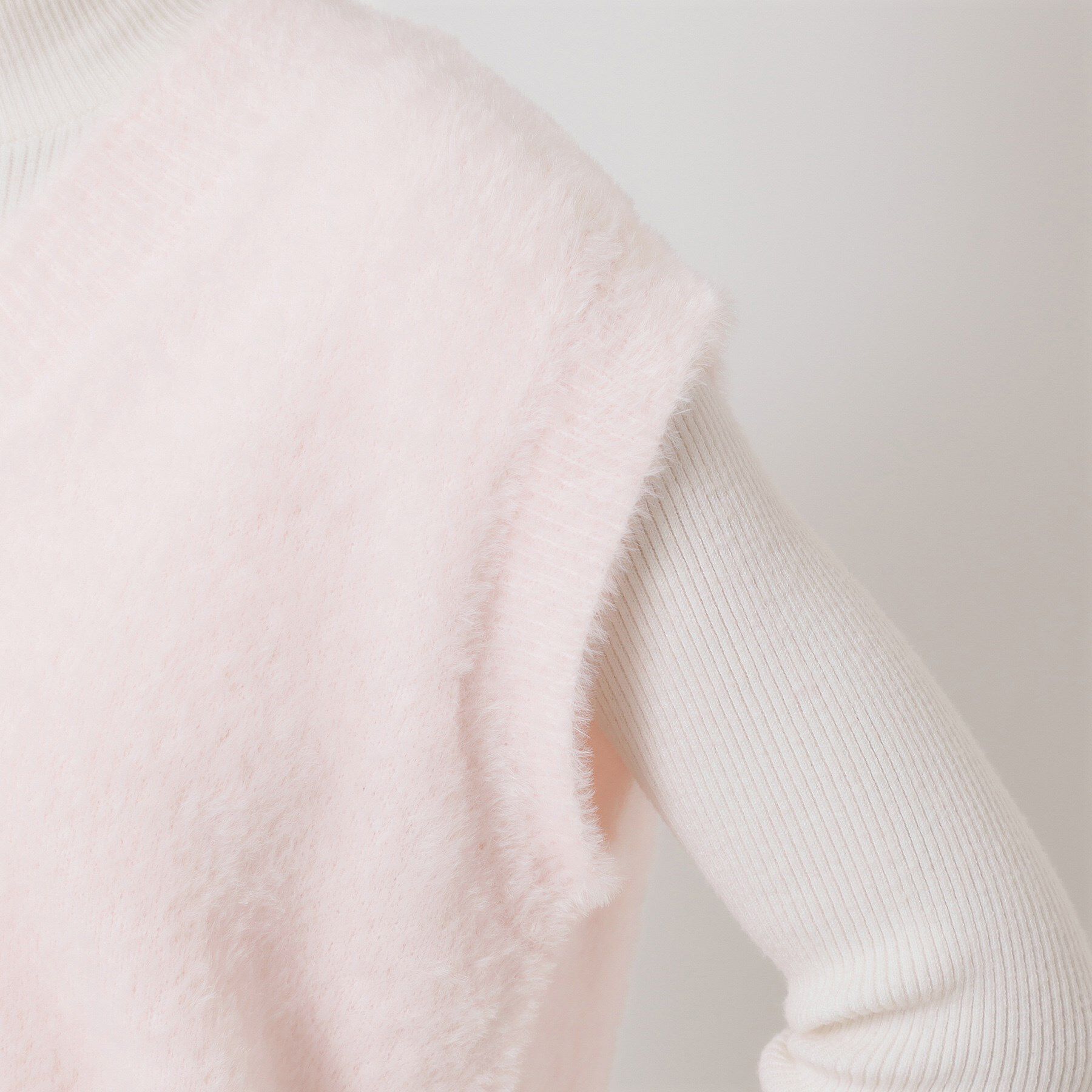 ITS&rsquo;DEMO「【手洗い可】フェザーヤーンニットジレ」|ニット・セーター|