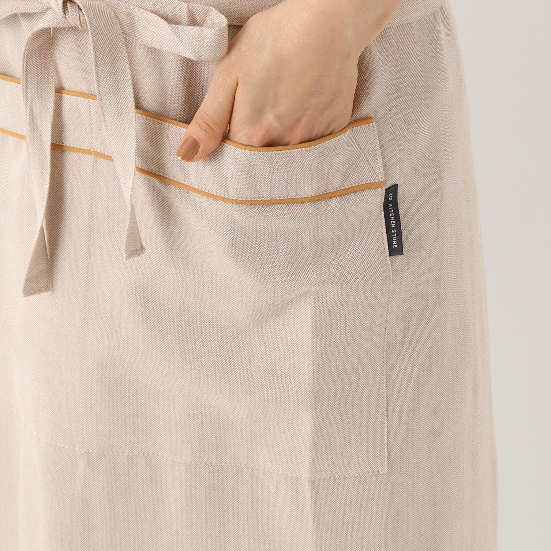 212 KITCHEN STORE「無地ラインエプロン TCO」|食器・キッチングッズ|