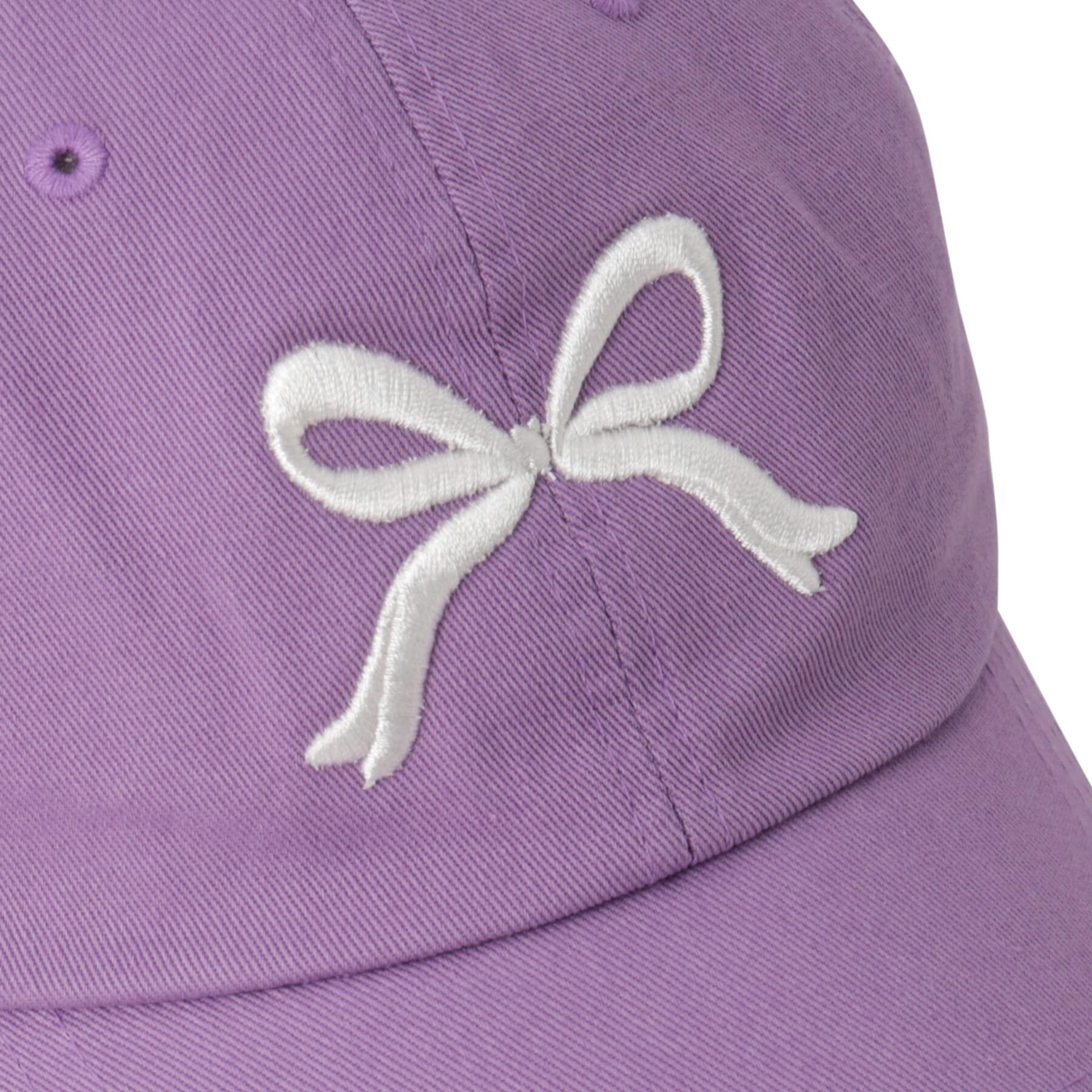 Grandedge「リボン刺繍CAP」|キャップ・キャスケット|