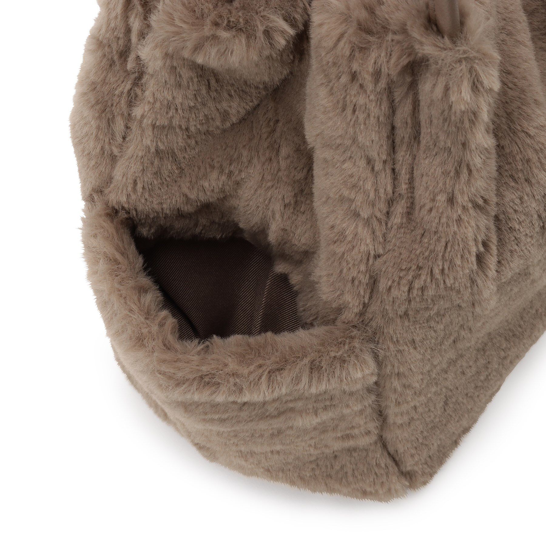 Ober Tashe「ポンポン付きタックトート」|トートバッグ|