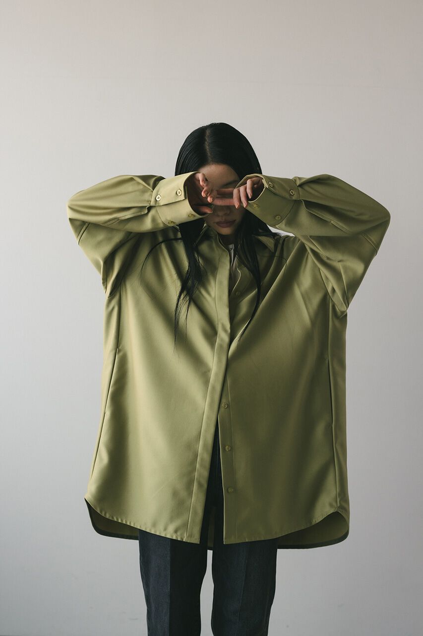 STYLEMIXER「グロスオーバーシャツ」|シャツ・ブラウス|GRN