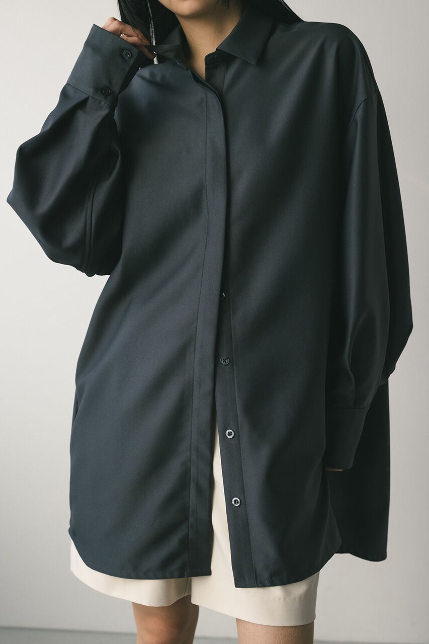 STYLEMIXER「グロスオーバーシャツ」|シャツ・ブラウス|GRY
