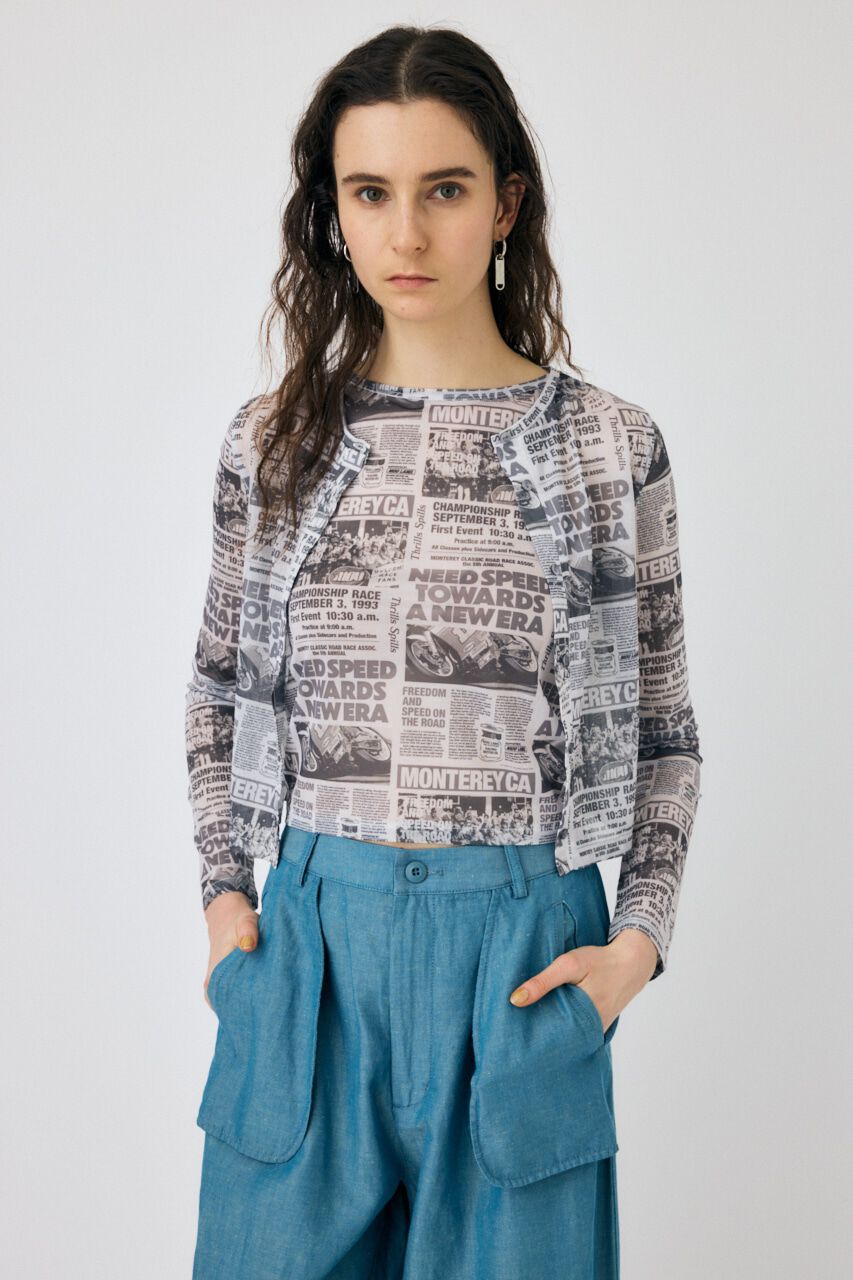 MOUSSY「ARTICLE PATTERN トップスセット」|Tシャツ・カットソー|