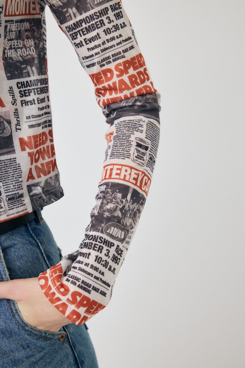 MOUSSY「ARTICLE PATTERN トップスセット」|Tシャツ・カットソー|