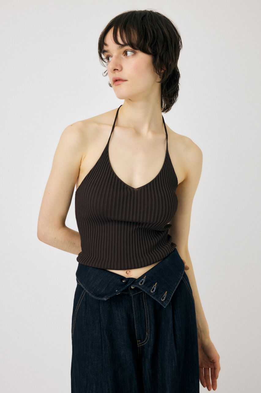 MOUSSY「SUMMER HOLTER ベスト」|キャミソール|