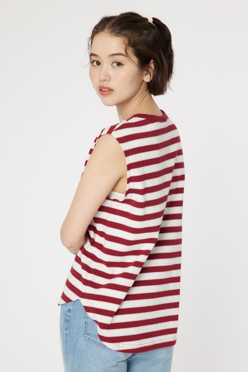 RODEO CROWNS「ラガーボーダータンクトップ」|タンクトップ|