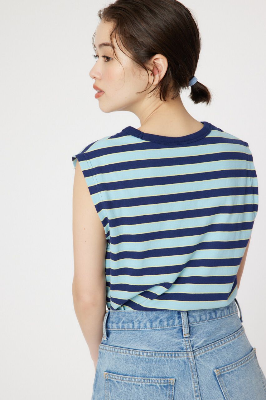 RODEO CROWNS「ラガーボーダータンクトップ」|タンクトップ|