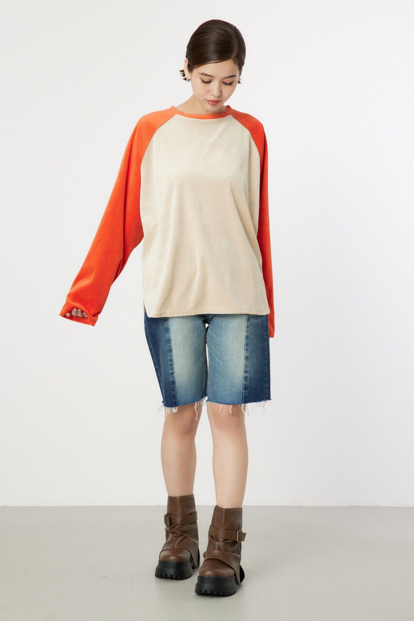 RODEO CROWNS「デニムハーフパンツ」|デニム|