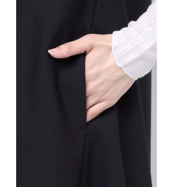 ELENDEEK「DEEP V NECK A-LINE OP」|ジャンパースカート|