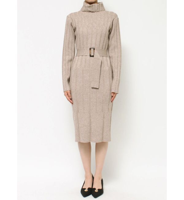 RESEXXY「ワイドリブニットワンピース」|ワンピース|