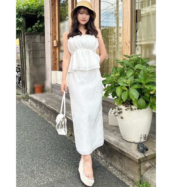 RESEXXY「ジャガードタイトスカート【セットアップ着用可能】」|スカート|