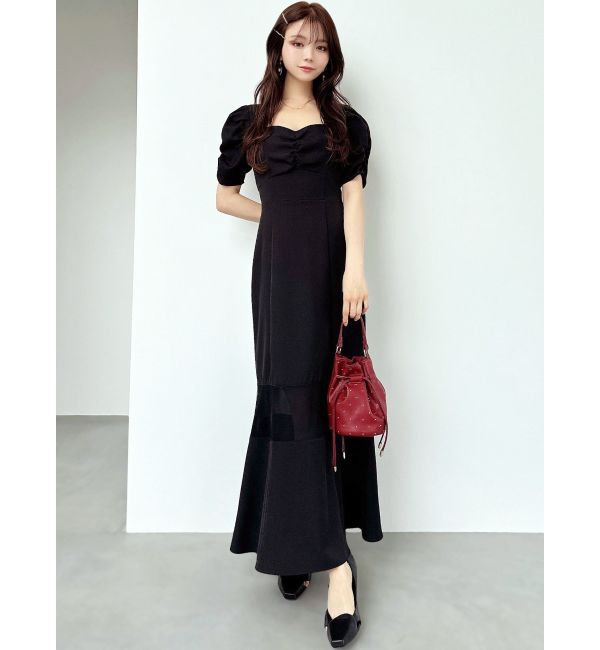 RESEXXY「チュールポイントマーメイドワンピース」|ワンピース|