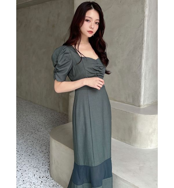 RESEXXY「チュールポイントマーメイドワンピース」|ワンピース|