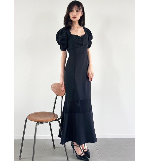 RESEXXY「チュールポイントマーメイドワンピース」|ワンピース|