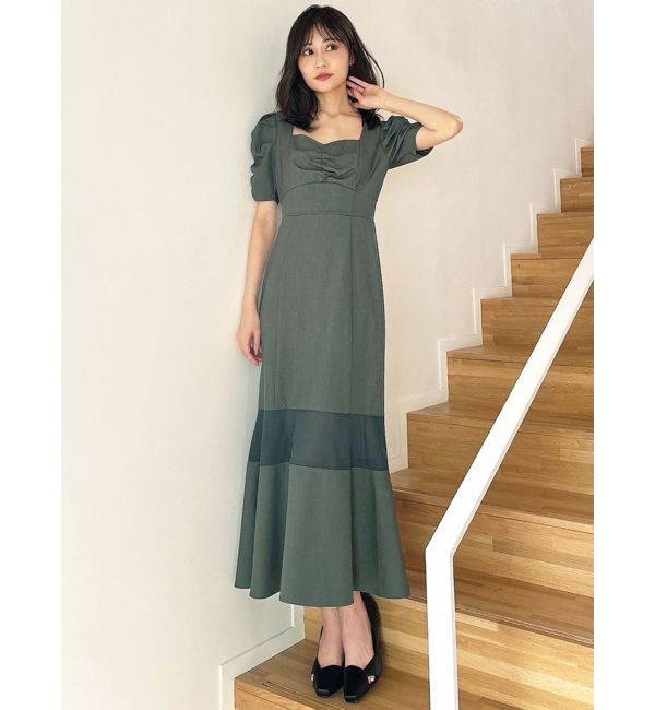 RESEXXY「チュールポイントマーメイドワンピース」|ワンピース|