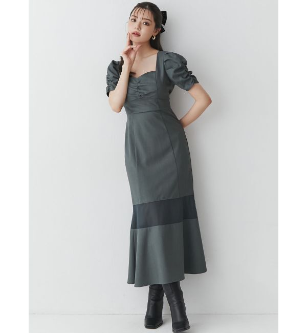 RESEXXY「チュールポイントマーメイドワンピース」|ワンピース|