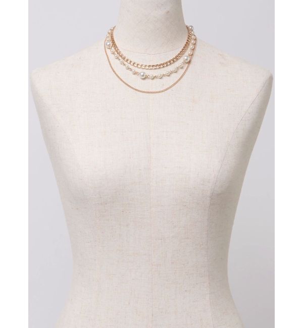 RESEXXY「多連チェーンネックレス」|ネックレス|