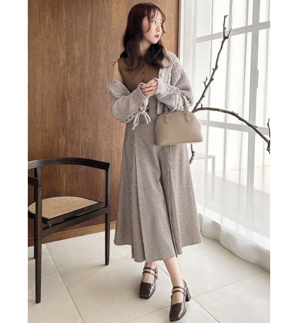 dazzlin「ローゲージケーブルショートカーディガン」|カーディガン|