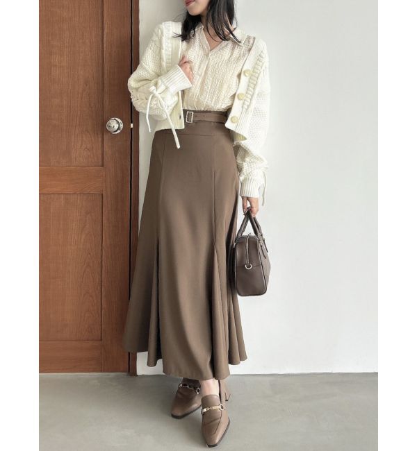 dazzlin「ローゲージケーブルショートカーディガン」|カーディガン|