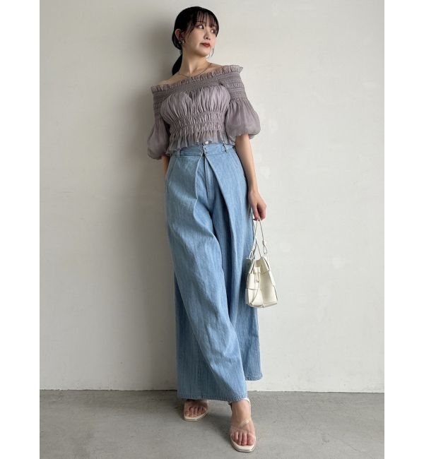 dazzlin「オフショルフェミニックトップス」|シャツ・ブラウス|