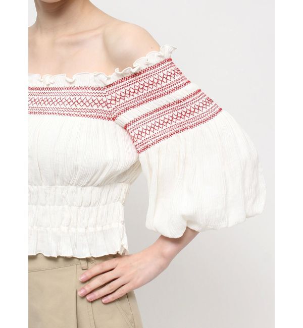 dazzlin「オフショルフェミニックトップス」|シャツ・ブラウス|