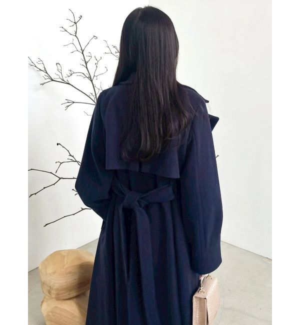 dazzlin 2WAYカラーレディコート ネイビー 2WAYカラーレディコート（dazzlin）｜ルミネのファッション通販