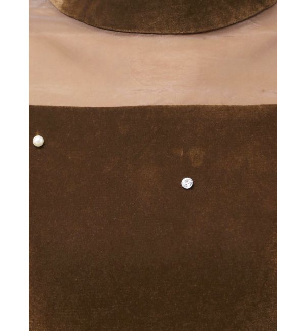 dazzlin「【藤井サチコラボ】パールビジューベロアナロードレス」|ドレス|