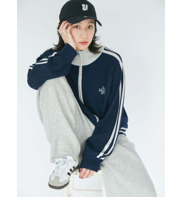 Ungrid「【WEB限定】ラインニットカーデ」|カーディガン|