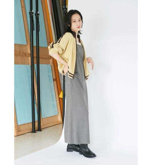 Ungrid「【WEB限定】ラインニットカーデ」|カーディガン|