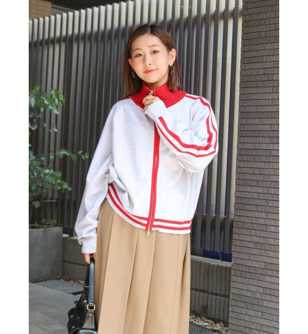 Ungrid「【WEB限定】ラインニットカーデ」|カーディガン|