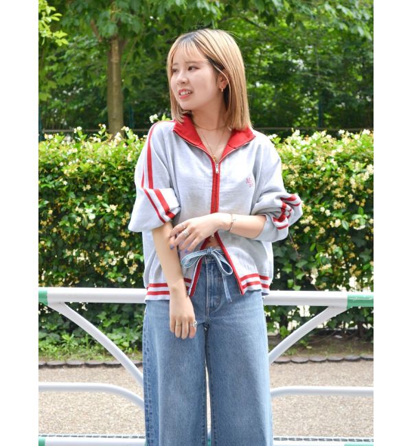 Ungrid「【WEB限定】ラインニットカーデ」|カーディガン|