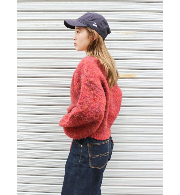 Ungrid「ダブルジップＶネックニットカーデ」|カーディガン|