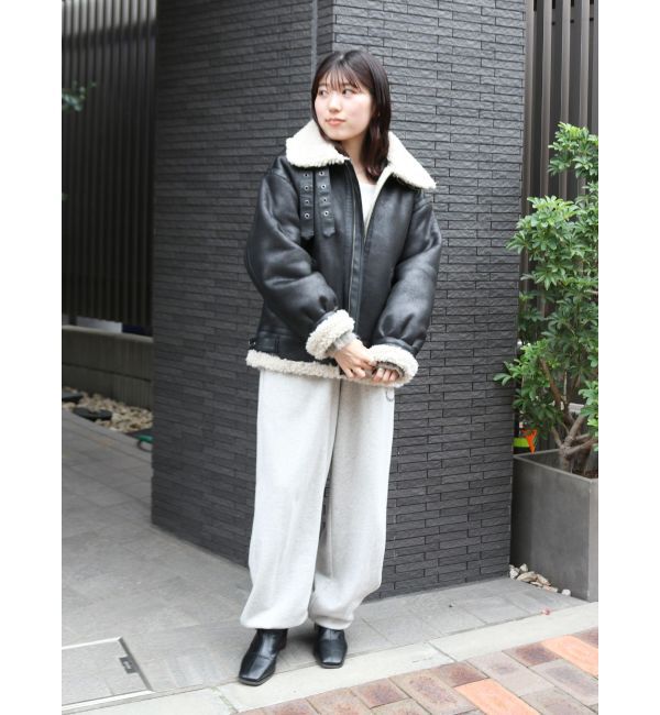 Ungrid「ダブルジップＶネックニットカーデ」|カーディガン|