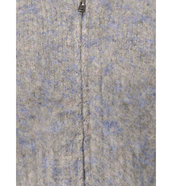 Ungrid「ダブルジップＶネックニットカーデ」|カーディガン|