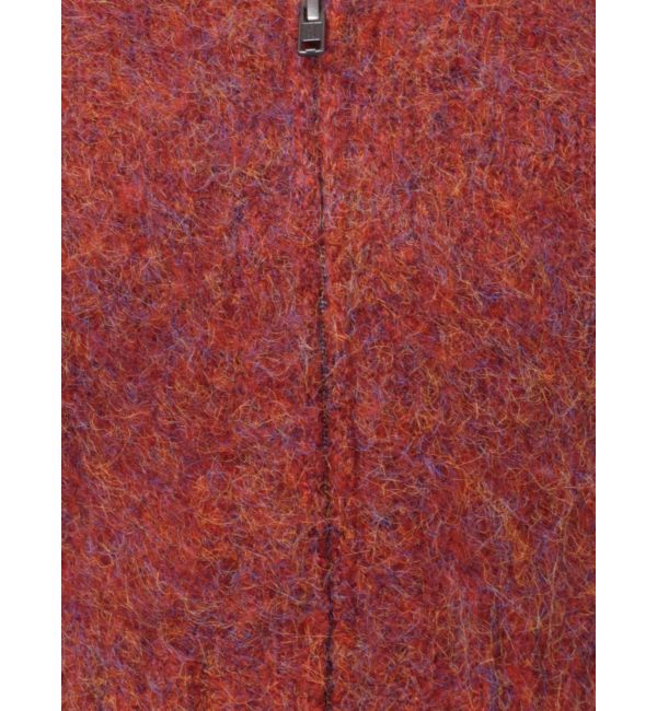 Ungrid「ダブルジップＶネックニットカーデ」|カーディガン|