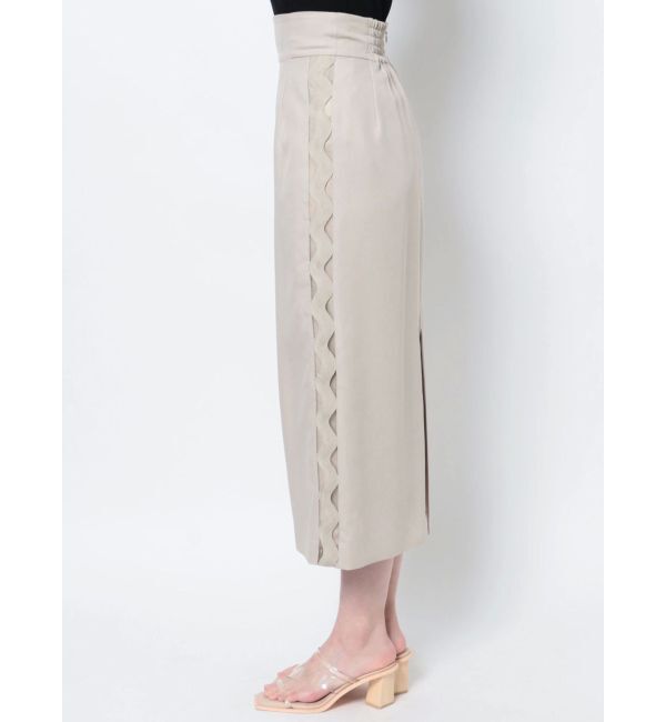 LAGUNAMOON「ウェーブレースタイトスカート」|スカート|