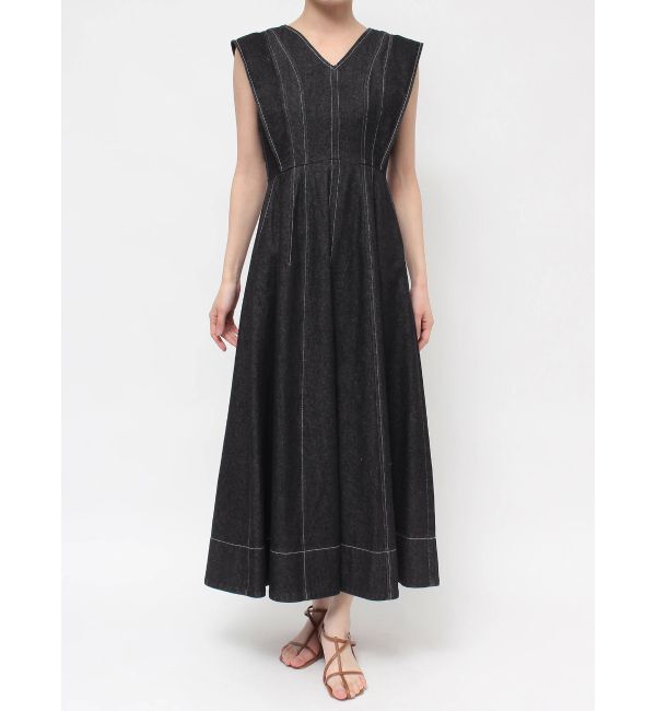 LAGUNAMOON「フレアデニムワンピース」|ワンピース|