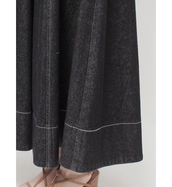 LAGUNAMOON「フレアデニムワンピース」|ワンピース|