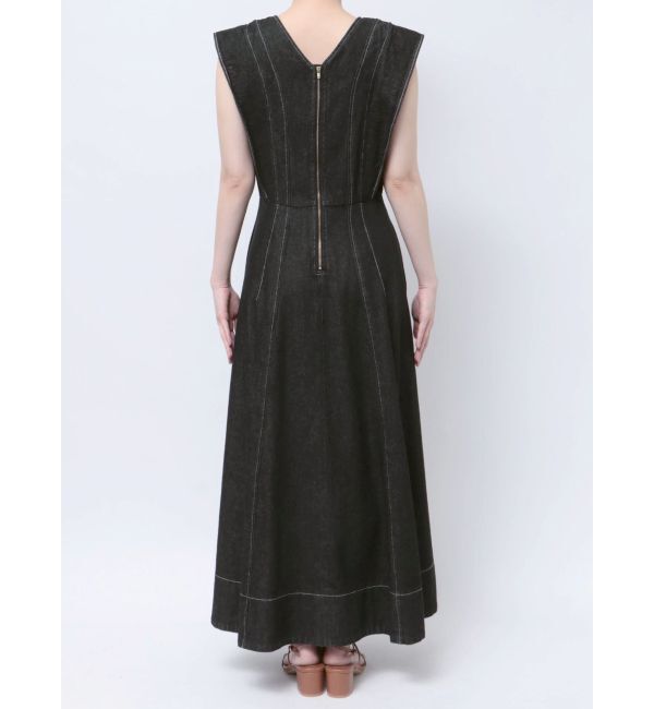 LAGUNAMOON「フレアデニムワンピース」|ワンピース|