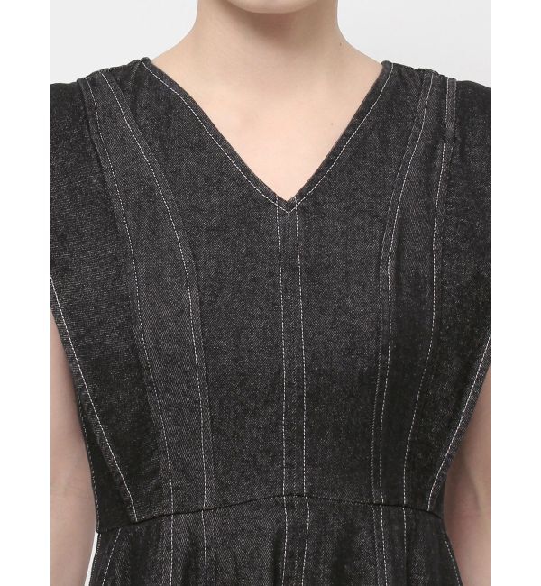 LAGUNAMOON「フレアデニムワンピース」|ワンピース|