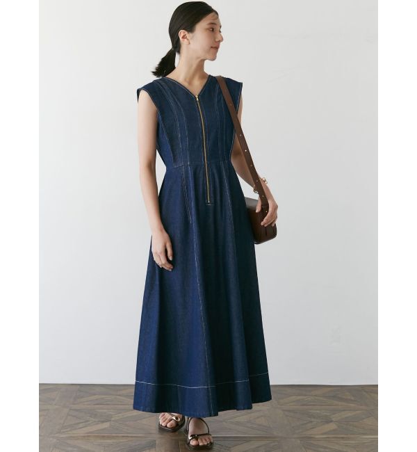 LAGUNAMOON「フレアデニムワンピース」|ワンピース|