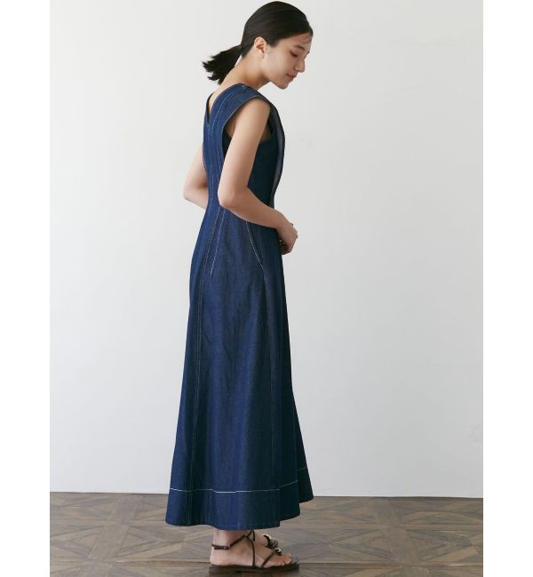 LAGUNAMOON「フレアデニムワンピース」|ワンピース|